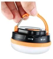 Фонарь кемпинговый Light Camping Lamp оранжевый с магнитом