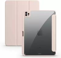 Чехол iPad Pro 11" (2018-2022) / Air 4 (2020) 10.9" / iPad Air 5 (2022) 10.9" с держателем для Apple Pencil (PC) розовый