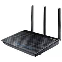 Wi-Fi роутер ASUS RT-AC66U, AC1750, черный