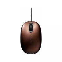 Компактная мышь ASUS Seashell Optical Mouse Golden Brown USB