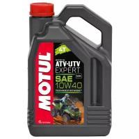 MOTUL Масло Моторное Для Квадроциклов 10w40 Motul 4л Полусинтетика Atv-Utv Expert 4t