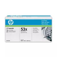 Лазерный картридж Hewlett Packard Q7553XD (HP 53X) Black двойная упаковка