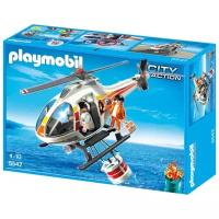 Набор с элементами конструктора Playmobil City Action 5542 Пожарный вертолет