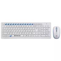 Клавиатура и мышь Defender Skyline 895 Nano White USB