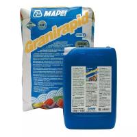 Клей для плитки Mapei Granirapid A+В серый