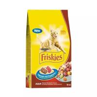 Сухой корм для кошек Friskies с печенью