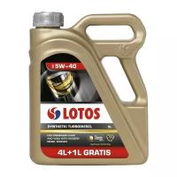 Синтетическое моторное масло LOTOS Synthetic Turbodiesel 5W-40