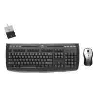 Комплект Logitech Internet 1500 Cordless Laser Desktop Black USB