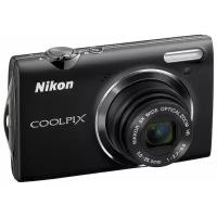 Фотоаппарат Nikon Coolpix S5100, черный