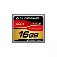 Карта памяти Silicon Power Compact Flash 16 ГБ, 1 шт