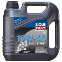 Моторное масло 4-х тактное Liqui Moly Motorbike Basic Street 10W-40 4 л