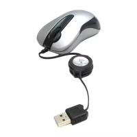 Компактная мышь A4Tech X6-60MD Silver-Black USB