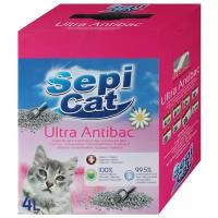 Комкующийся наполнитель Sepicat Ultra Antibac, 4 л