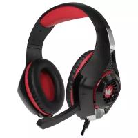 Гарнитура игровая CROWN CMGH-101T Black&red