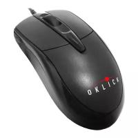 Мышь OKLICK 125 M Optical Mouse Black USB