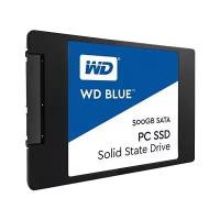 Твердотельный накопитель Western Digital WD Blue SATA 500 ГБ SATA WDS500G1B0A