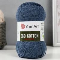 Пряжа YarnArt "Eco-Cotton" 80% хлопок, 20% полиэстер 220 м, 1 шт, 100 г, 773 джинс (9554823)