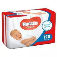 Влажные салфетки Huggies Classic, 128 шт