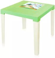 Детская мебель. Стол детский пластиковый Аладдин. Мебель в детскую, зеленый