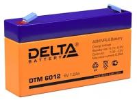 Аккумулятoр 6V - 1,2 А/ч "Delta DTM" (DTM 6012)