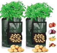 Сумка-мешок для выращивания овощей "Чудо рост" 35*45см D-34см