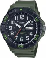 Наручные часы CASIO Collection, зеленый, хаки