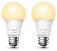 Умная Wi-Fi лампа TP-Link Tapo L510E Smart Wi-Fi Light Bulb, Dimmable, E27 base, 2700K, 220V, 50/60 Hz, 60W Equivalent, Energy Class A+, 2.4GHz, 802.11b/g/n, Tapo APP, Works with Alexa and Google Assistant, Timer and Schedule settings, 2pack