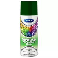 Эмаль Vixen акриловая RAL, RAL 6005 зеленый мох, глянцевая, 520 мл, 1 шт