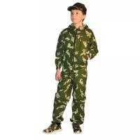 Маскхалат детский камуфляжный костюм березка - УС-косдет122-27 32-34/134-140