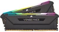 Оперативная память 16 Gb 3200 MHz Corsair VENGEANCE RGB RS Black (CMG16GX4M2E3200C16)