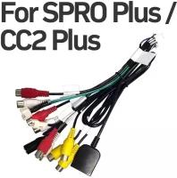 автомобильный линейный адаптер 8 RCA AV SIM MIC для магнитол Teyes SPRO Plus/CC2 Plus/TPRO 2. RCA