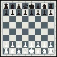 Шахматы демонстрационные магнитные "Русский секрет" 42 х 42 см
