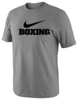 Футболка Nike Cotton Dri-Fit Boxing Grey (M)