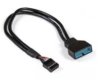 Exegate EX284940RUS Кабель-переходник USB 2.0-USB 3.0 ExeGate EX-CC-U3U2-0.3 (9pin/19pin, 0,3м)