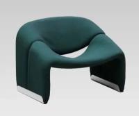 М-образное кресло из стекловолокна в стиле Groovy Lounge Chair by Piere Paulin