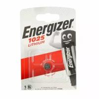 Батарейка литиевая Energizer, CR1025-1BL, 3В, блистер, 1 шт