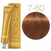 IGORA ROYAL абсолют краска дв 7-60 NEW! Средний русый нат. шок