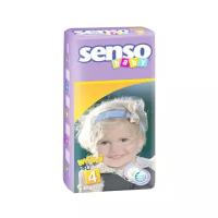 Senso подгузники 4 maxi (7-18 кг) дневные/ночные, 40 шт