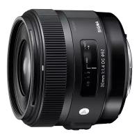 Объектив Sigma AF 30mm f/1.4 DC HSM Art Canon EF-S, черный