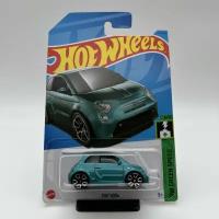 Hot Wheels FIAT 500E Детская Машинка Хот Вилс 1:64 Из Серии HW GREEN SPEED