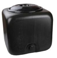 Бак для душа 100 литров квадратный (черный) М3271, бак для хранения воды, бак для полива