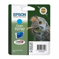 Картридж Epson C13T07924010, 1000 стр, голубой, блистер