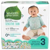 Seventh Generation подгузники Free & Clear 3 (7-11 кг) 31 шт