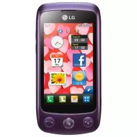 Мобильный телефон LG GS500 Cookie Plus Imperial Purple, фиолетовый