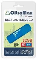 Флеш-накопитель 32Gb OltraMax USB 310 синий (OM-32GB-310-Blue)