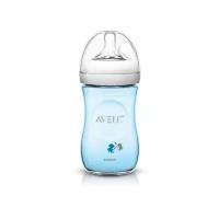 Philips AVENT Бутылочка полипропиленовая Natural SCF621/17, 260 мл Обезьянки, с 1 месяцев