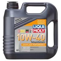 Моторное масло Liqui Moly Leichtlauf Performance 10W-40 полусинтетическое 4 л