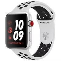 Умные часы Apple Watch Series 3 Cellular 42мм Aluminum Case with Nike Sport Band