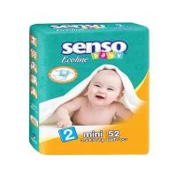 Подгузники «Senso baby» Ecoline Mini (3-6 кг), 52 шт