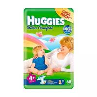 Huggies подгузники Ultra Comfort 4+ (10-16 кг)